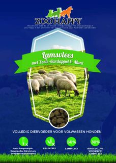 Lamsvlees met Zoete Aardappel & Munt